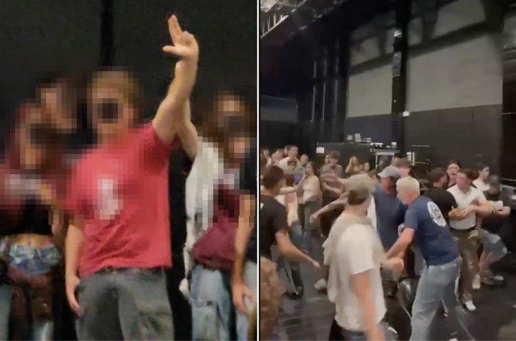 Scontri tra studenti a Roma. Volano sedie e compare il gesto della “P38”