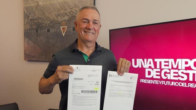 El Real Murcia tiene una deuda con Hacienda de 785.000 euros a pagar antes del 22 de junio