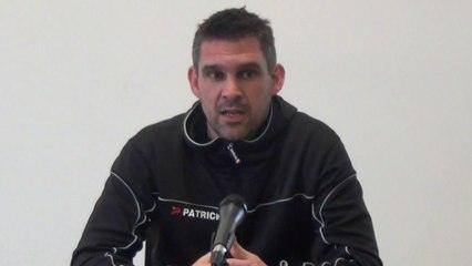 CDF 8e La conférence de Jocelyn Gourvennec avant île Rousse Guingamp