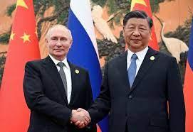 El presidente chino, Xi Jin Ping, pide a su homólogo ruso, Vladimir Putin “esfuerzos conjuntos” para “salvaguardar la justicia internacional”