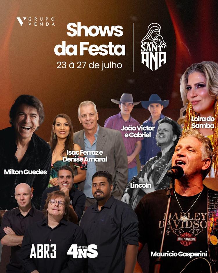 A Festa de Sant’Ana também é tempo de encontro, alegria e boa música