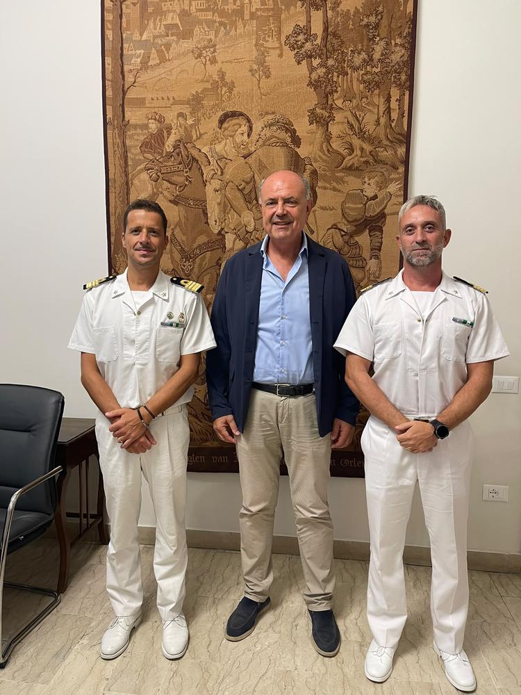 Visita di saluto del comandante Sarro al Comune di Milazzo