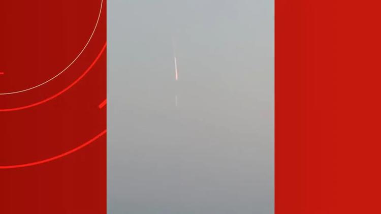 VÍDEO: objeto em chamas cruza céu de cidade do AM; especialista aponta lixo espacial