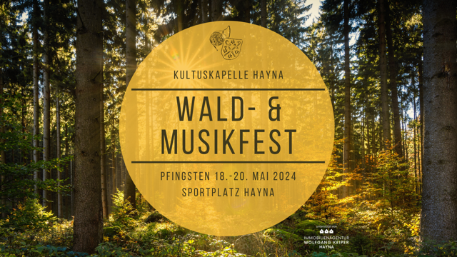 Wald- und Musikfest an Pfingsten am Sportplatz