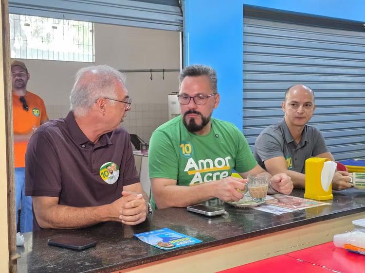 Veja como foi a agenda de campanha dos candidatos ao governo do Acre nesta sexta-feira (18)