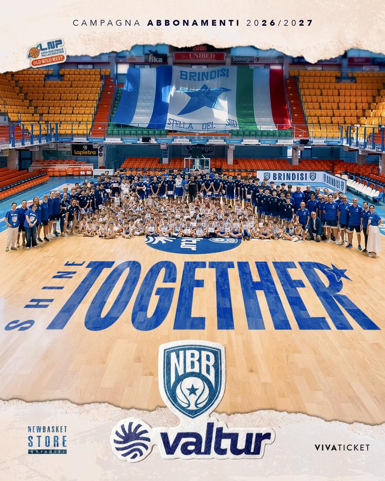 Basket A2/M, Valtur Brindisi: fase due della campagna abbonamenti