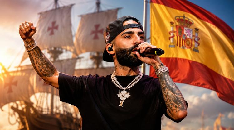 El cantante Arcángel desata polémica tras comparar a España con Latinoamérica