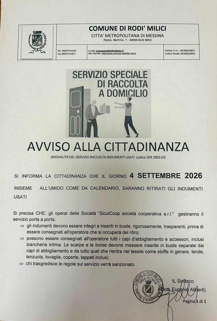 Amministrazione Rodì Milici Posted