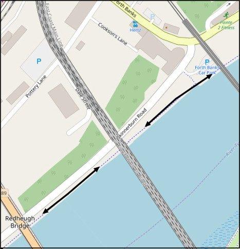 Part 6 of the Newcastle Quayside Run 5km under Kind Edward VII Bridge and the Redheugh Bridge.
