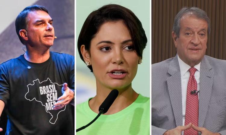 Valdemar diz que Michelle não quer participar de campanha de Flávio Bolsonaro e que ela pode desistir de disputa pelo Senado