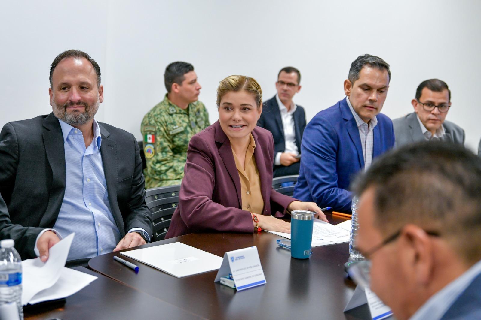 Maru Campos encabeza Mesa de Seguridad en Ciudad Juárez