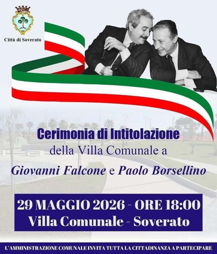 Domani 29.05.2026 ore 18.00
