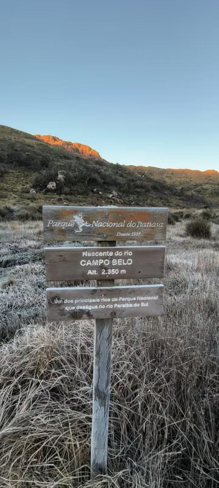 VÍDEO: Com -11°C, Parque Nacional quebra o próprio recorde e registra menor temperatura do ano na reserva