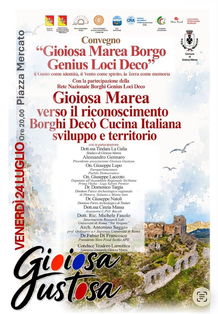 🌿 Gioiosa Marea guarda al futuro partendo dalle proprie radici. 📍 Venerdì 24 luglio | Ore 20:00