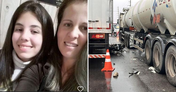 Identificadas mãe e filha que morreram a caminho do trabalho em acidente na BR-101, em Itajaí; jovem cursava Medicina Veterinária&nbsp;
