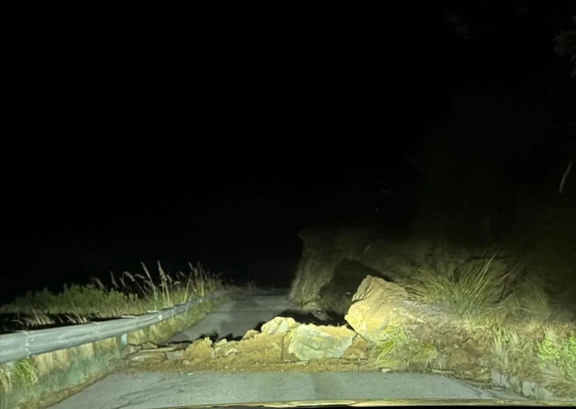 Maltempo nel Cilento, nuova frana a Ortodonico: strada bloccata&nbsp;