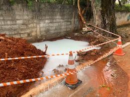 Vazamento de água na Avenida Morumbi preocupa moradores em SP
