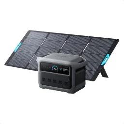 anker power station with solar panel