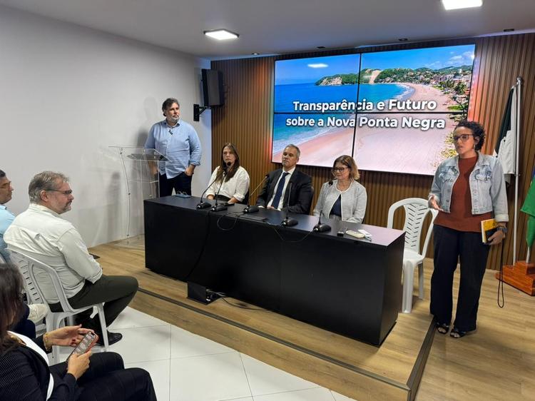 Prefeitura de Natal anuncia nova obra no sistema de drenagem da praia de Ponta Negra