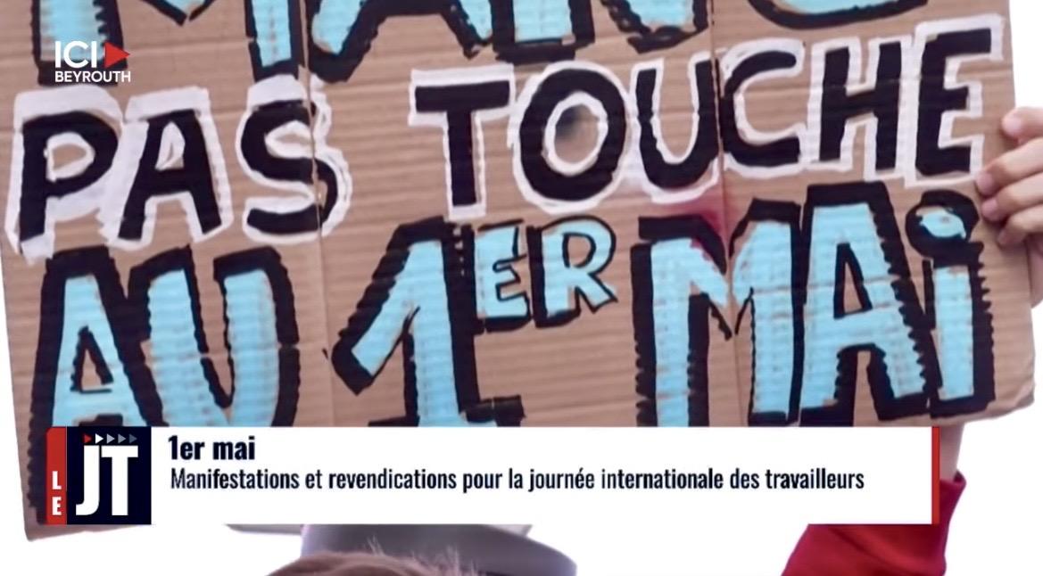 1er mai 19h: JT Liban et Moyen-Orient sur Mondafrique
