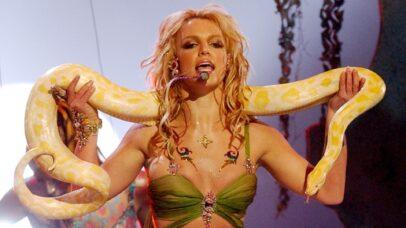 Quando Britney Spears estreou, de surpresa, ‘I´m a Slave 4 U, no VMA