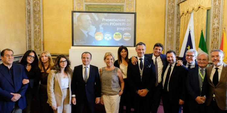 “De Luca sindaco Di Sicilia”, presentati a Palermo i primi dodici pionieri I NOMI