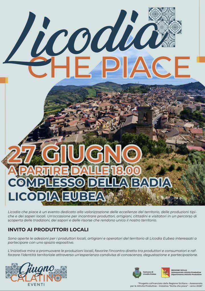 🌿🍷 𝙇𝙄𝘾𝙊𝘿𝙄𝘼 𝘾𝙃𝙀 𝙋𝙄𝘼𝘾𝙀 🍯🧀 📅 𝗦𝗮𝗯𝗮𝘁𝗼 𝟮𝟳 𝗴𝗶𝘂𝗴𝗻𝗼 𝟮𝟬𝟮𝟲, 𝗱𝗮𝗹𝗹𝗲 𝟭𝟴:𝟬𝟬 📍𝗕𝗮𝗱𝗶𝗮...