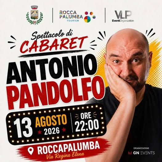 Il 13 agosto, in occasione dei festeggiamenti in onore del SS. Crocifisso 2026, arriva lo spettacolo di cabaret di Anton...