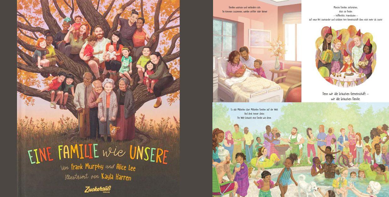 Buchtipp von der Stiftung Lesen: Eine Familie wie unsere