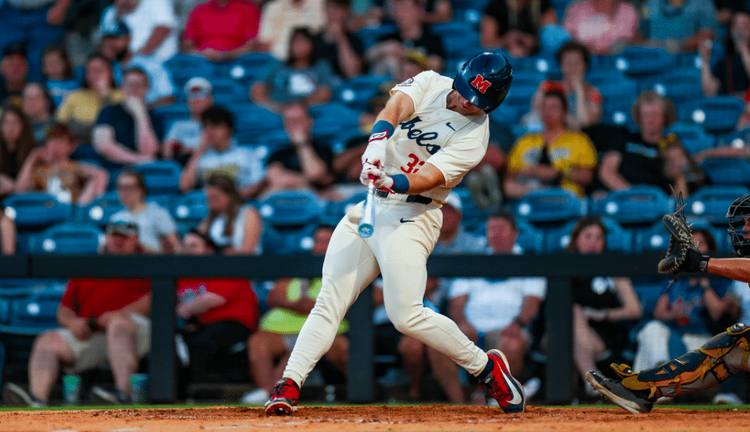 CBSB: Bissetta’s 4-hit night leads No. 25 Ole Miss to 10-3 win over No. 22 Southern Miss