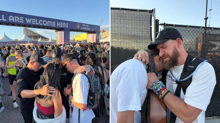 Mais de mil pessoas são alcançadas durante evangelismo em festival de música nos EUA