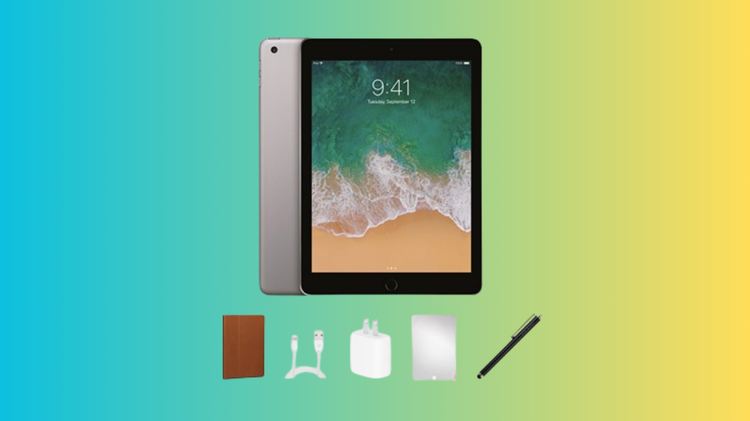 Save almost $100 on this grade-A refurbished iPad and accessories bundle