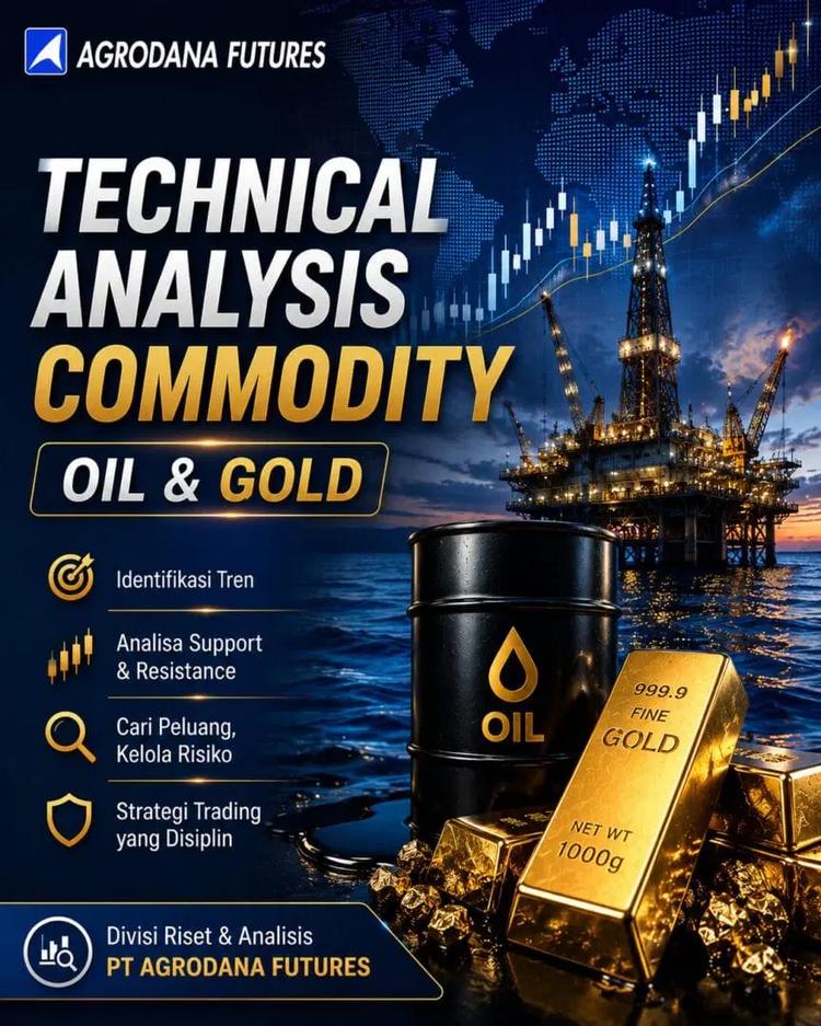 Technical Analysis Commodity (Gold, Crude Oil) 3 Agustus 2026