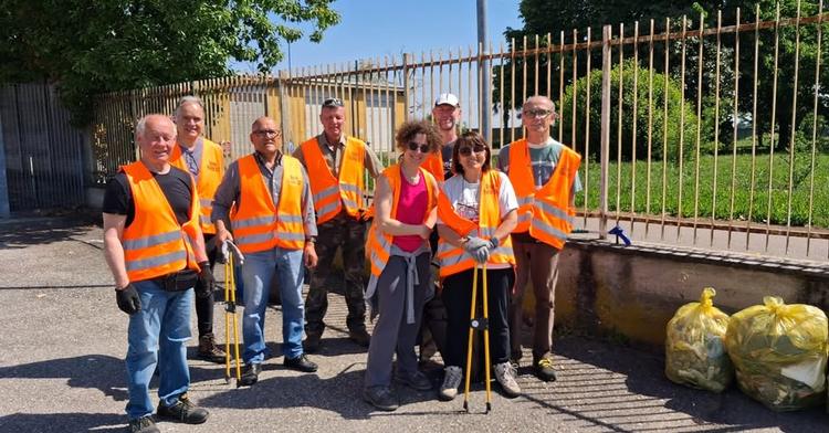 🌿Uscita del gruppo Strade Pulite SST per pulire la Ciclabile BiciTAV, via Piave, via Carducci e Via Ticino 🌿 📊Risulta...