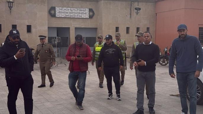 حملة واسعة للسلطات لمواجهة الترامي على الملك العام بمراكش العتيقة + صور