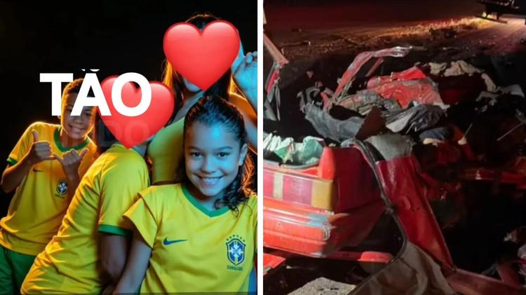 Mãe desabafa após perder dois filhos em acidente com cinco mortos em Goiás: ‘Sempre me lembrarei de vocês’