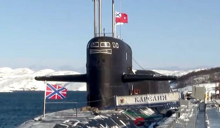 Le sous-marin de prestige de Poutine de nouveau en service