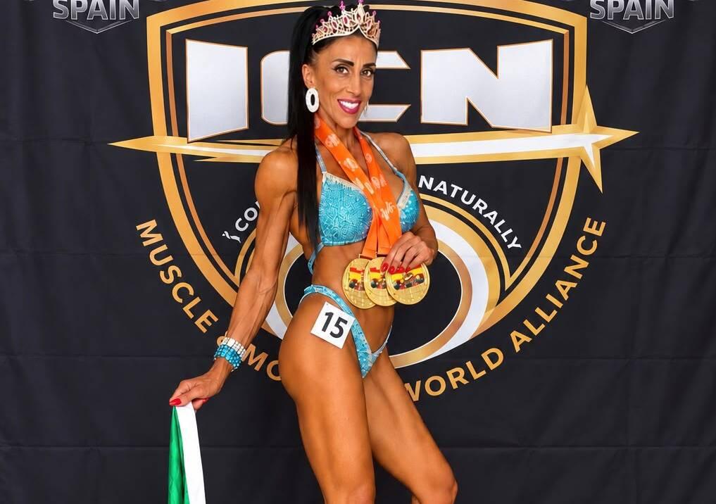 Giusy Sansone trionfa ai Natural Games 2026: tre ori in Spagna per l’atleta di Vallo della Lucania