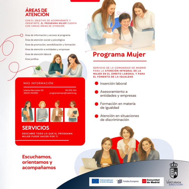 PROGRAMA MUJER | Comunidad de Madrid