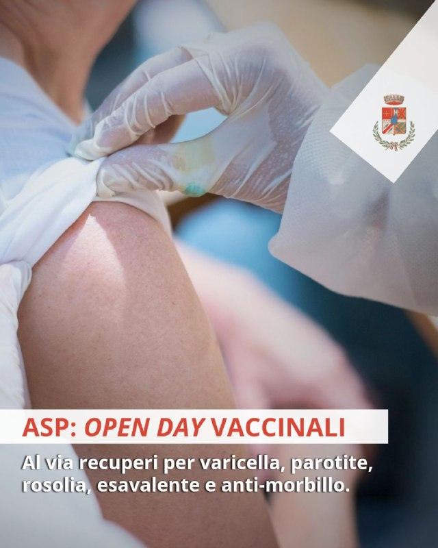 ⚕️ 𝗔𝗦𝗣, 𝗩𝗜𝗔 𝗔𝗚𝗟𝗜 “𝗢𝗣𝗘𝗡 𝗗𝗔𝗬 𝗩𝗔𝗖𝗖𝗜𝗡𝗔𝗟𝗜”, 𝗗𝗔 𝗘𝗦𝗔𝗩𝗔𝗟𝗘𝗡𝗧𝗘 𝗔 𝗩𝗔𝗥𝗜𝗖𝗘𝗟𝗟𝗔 🩺 Il �...
