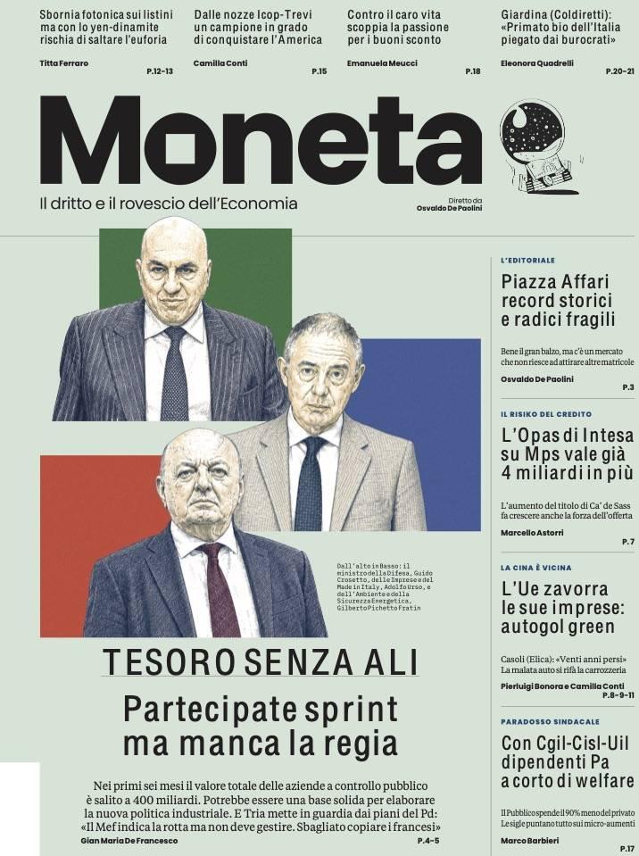 Moneta, politica industriale cercasi