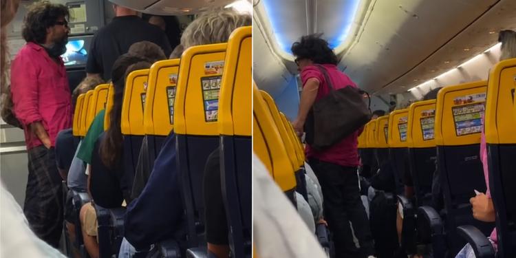 Tutta colpa di... un bagaglio: tensione a bordo, Renga costretto scendere da un volo Ryanair VIDEO
