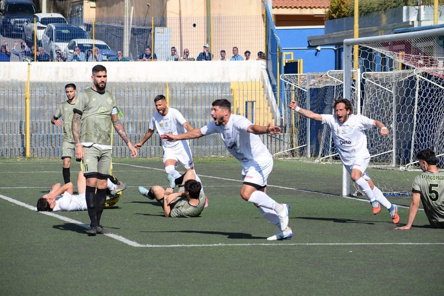 Agropoli di forza a Cava: Atletico Pagani battuto ai supplementari