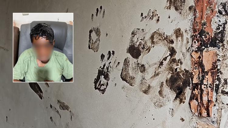 Polícia encontra cueca e marcas de mãos em paredes de obra ao investigar caso de homem com deficiência intelectual coberto de óleo diesel