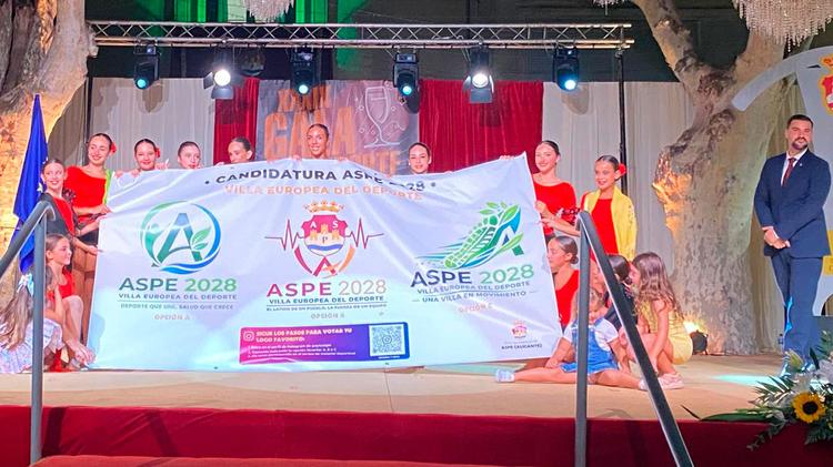 #Aspe: Tres imágenes compiten para representar la candidatura a Villa Europea del Deporte 2028