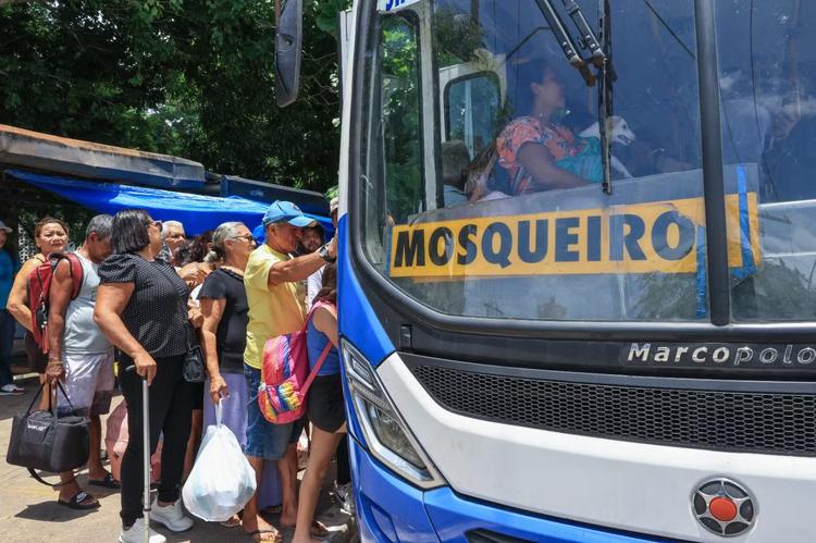 Linha 'Mosqueiro–São Brás' ganha 25 ônibus extras neste fim de semana em Belém