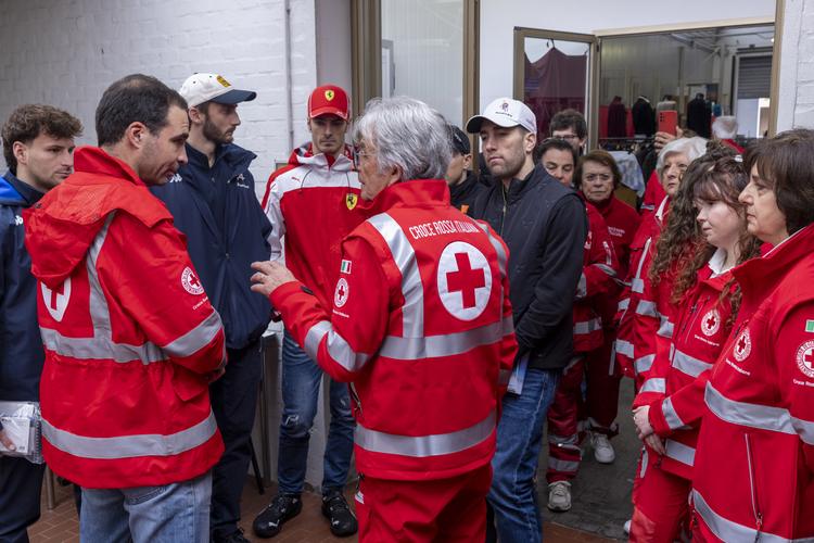 I piloti del FIA WEC a supporto della Croce Rossa Italiana in vista della 6 Ore di Imola