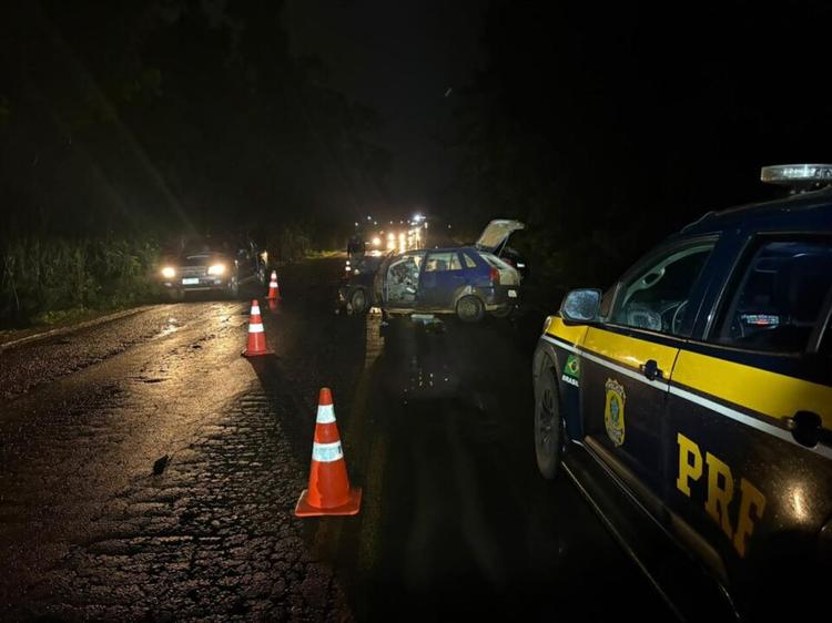 PRF atende acidente com óbito na BR 386 em Seberi