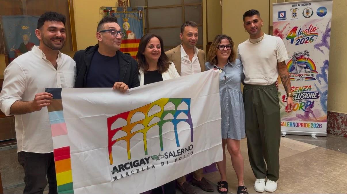 Salerno Pride 2026: presentato l’evento con Vladimir Luxuria madrina