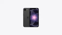 iPhone 17e in black